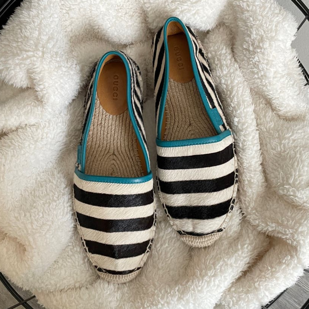 Authentic Gucci Pony-Style Calfskin Espadrilles (9.5) - Picture 3 of 6